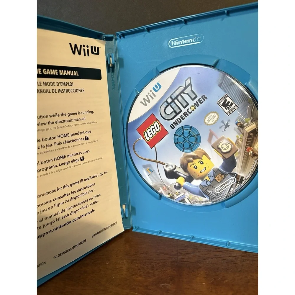 LEGO City: Undercover & Lego Marvel : Super Heros - Nintendo Wii U - No Manuals - Picture 4 of 5